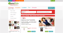 Desktop Screenshot of echange.consoglobe.com