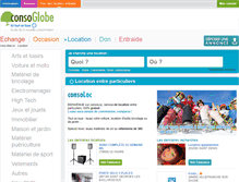 Tablet Screenshot of location.consoglobe.com
