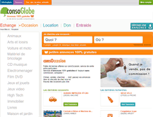 Tablet Screenshot of occasion.consoglobe.com
